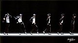 Unknown Artist Michael Jackson Moonwalk painting